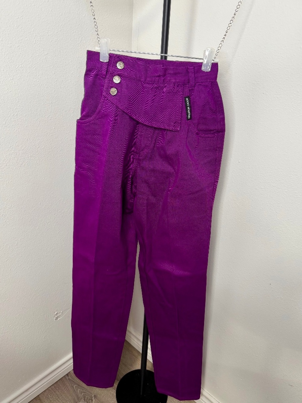 Vintage Purple Rocky Mountain (Rockies) Jeans.